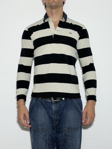 Lacoste langarm polohemd polo - polohemd,
