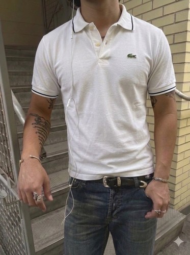 Lacoste poloshirt weiß - lacoste, mit