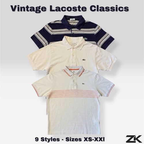 Original lacoste vintage polo - original,