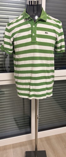 Lacost grün weiß polo - lacost,