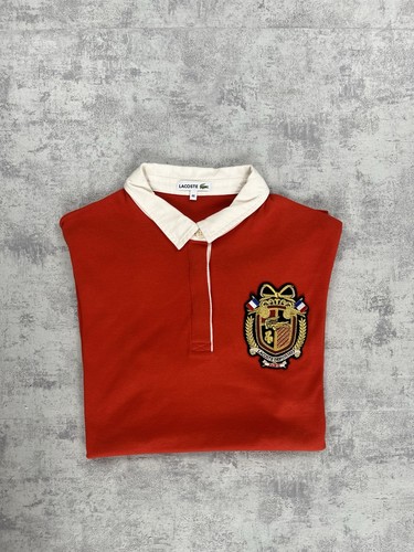Lacoste poloshirt rot weiß - lacoste,