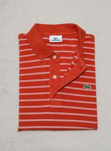 Lacoste poloshirt orange - lacoste,